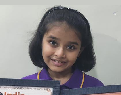 Samaira Sharma - Grade 3