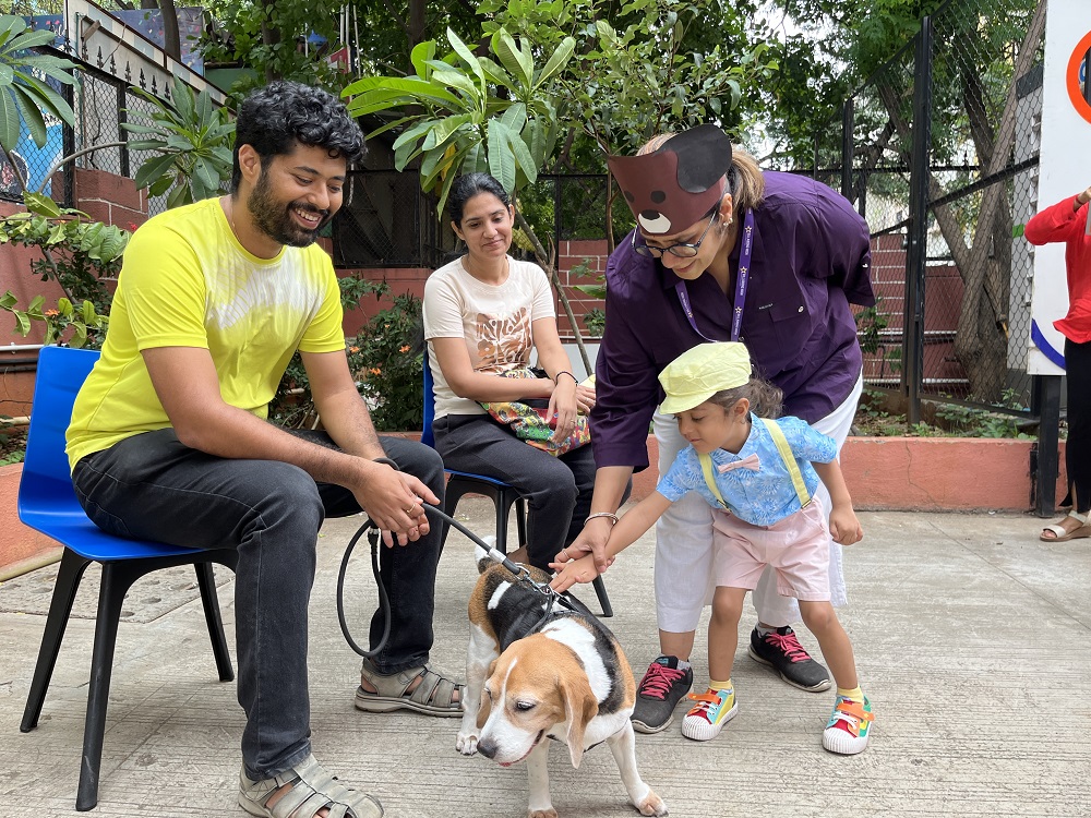 Celebrating Pet's day at Billabong High International schoo